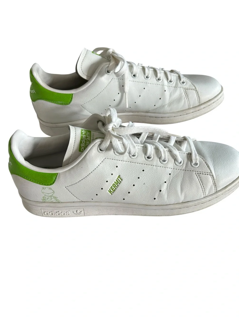 Adidas Stan Smith Limited Edition KERMIT THE FROG Leather Sneakers Mens 11.5